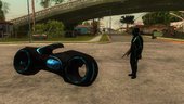 NEW Tron Bike with Tron skin