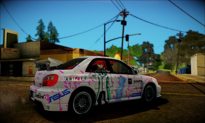 GTA San Andreas 2004 Subaru Impreza WRX STI Drift w