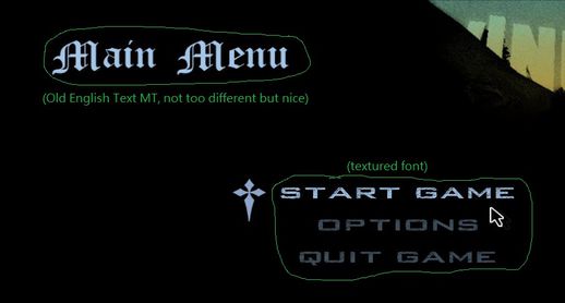 New Font Style for SA
