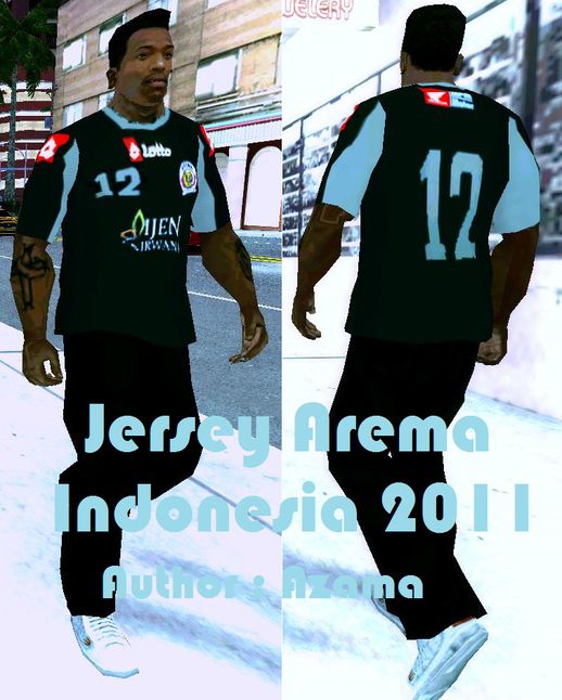 Jersey Arema Indonesia