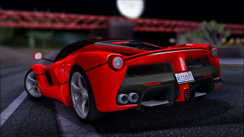 Mods GTA San Andreas: Ferrari LaFerrari (F70) 2014