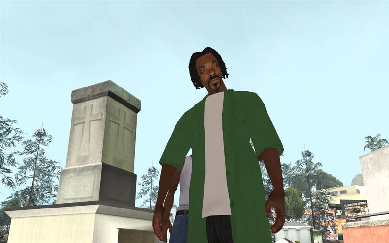 Download Snoop Dogg from the game Def Jam Fight For NY for GTA San Andreas