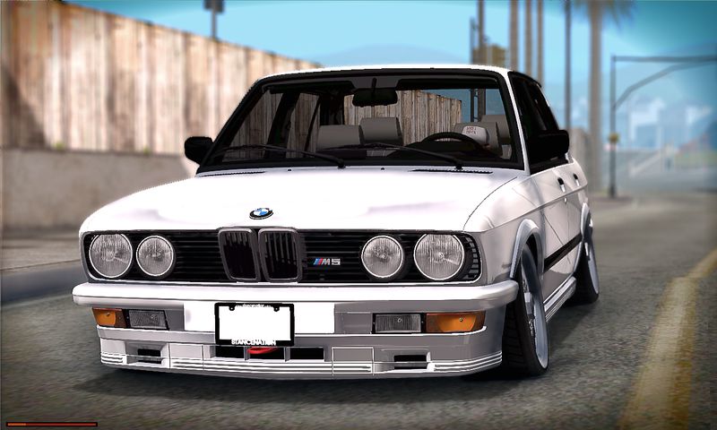 Gta San Andreas Bmw M5 E28 Stance Mod Gtainside Com