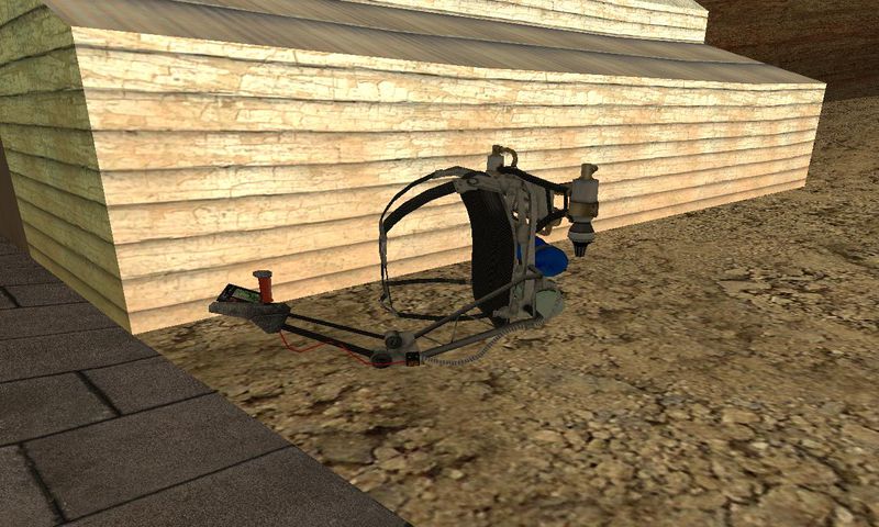 GTA San Andreas Jetpack with Miniguns v1.2 Mod 