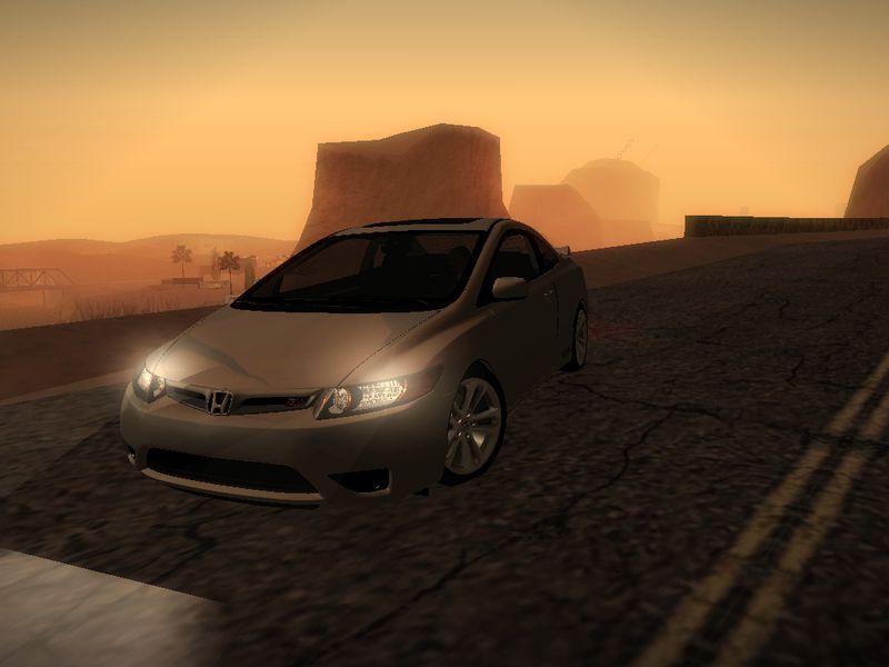 Gta San Andreas 2006 Honda Civic Si Mod Gtainside Com