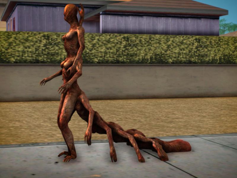 GTA San Andreas Asphyxia From Silent Hill Homecoming Mod GTAinsidecom.