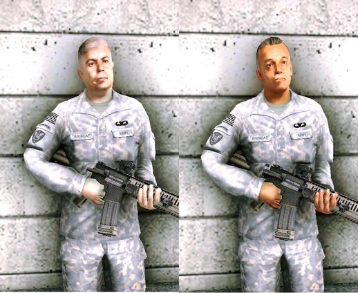 GTA V Airborne Soldier Skin