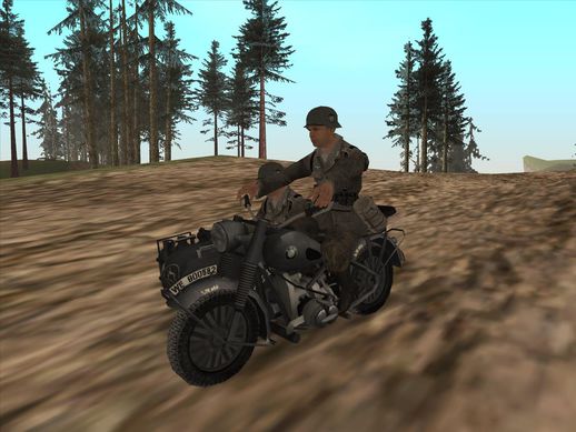 BMW R75 from Forgotten Hope 2