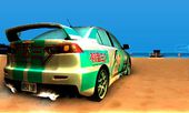 Mitsubishi Lancer Evo X Hatsune Miku Itasha