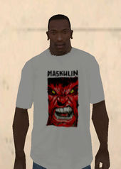 Maskulin Hulk Shirt White