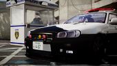 Nissan Skyline GT-R R34 V-Spec II Police