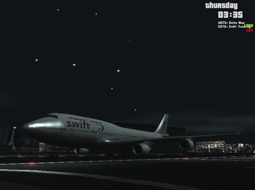 Boeing 747-800 Swift Airways