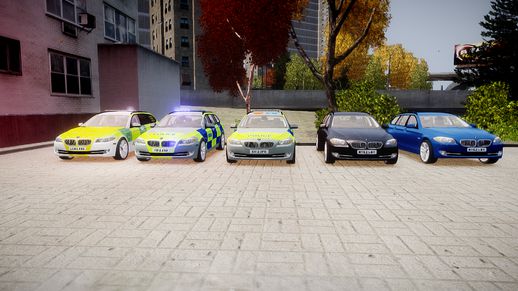 BMW 530D F11 Pack (POLICE/AMBULANCE/UNMARKED/CIVILIAN)