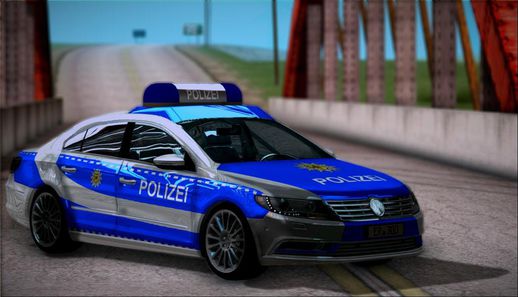 2013 Volkswagen Passat CC Polizei V1.0