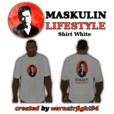 Maskulin Lifestyle Shirt White