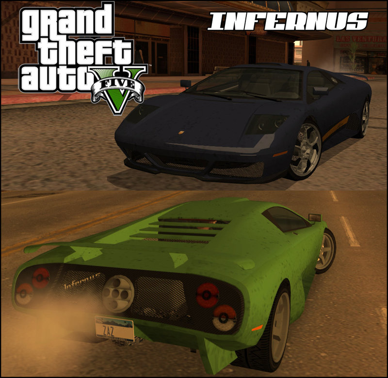 Download Infernus - GTA SA / Grand Theft Auto: San Andreas - on