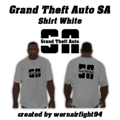 Grand Theft Auto SA Shirt White