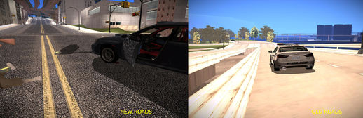 GTA:United 1.2 LC & VC New Roads