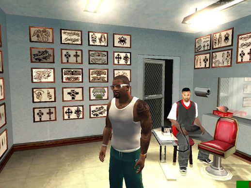 Tattoos Mod For Franklin Player.img