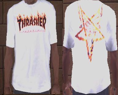 THRASHER Magazine White T-Shirt