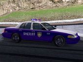 Walking Dead Sheriff's Police Car