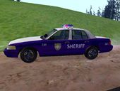 Walking Dead Sheriff's Police Car