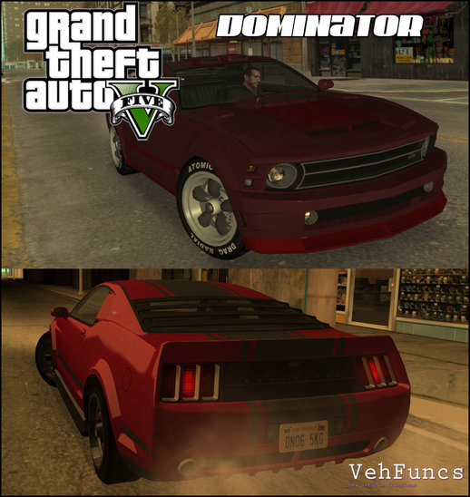 GTA V Vapid Dominator