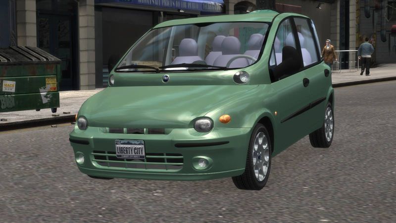 Gta 4 Fiat Multipla Mod Gtainside Com