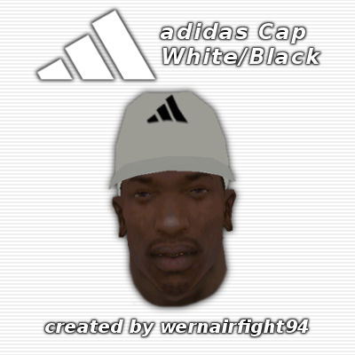 Adidas Cap White Black
