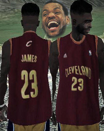 Lebron James 2015 Cleveland Away Jersey