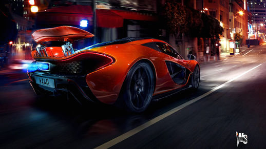 McLaren P1 Real Handling Line