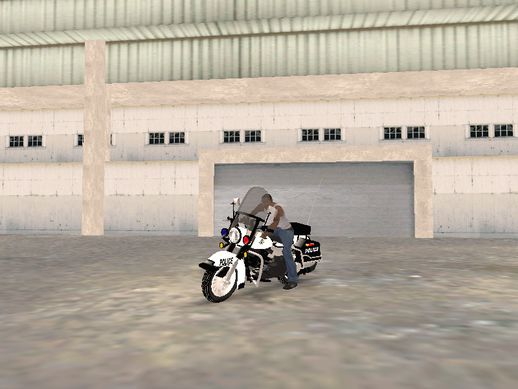 GTA V Police Bike