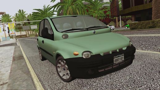 Fiat Multipla Black Bumpers