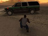 Tierra Robada Armed Forces Border Patrol (TRAF) Chevy Suburban 06