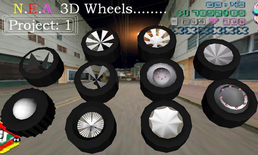 3D Wheel Mod
