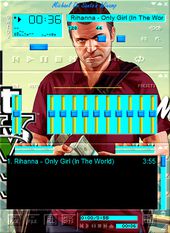 GTA V Michael Winamp Skin