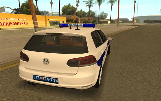 Volkswagen Golf Mk6 Policija