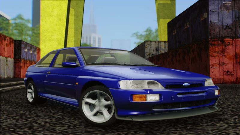 Gta San Andreas Ford Escort Rs Cosworth Mod Gtainside Com