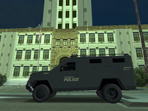 Grey LSPD 2009 Lenco Bearcat