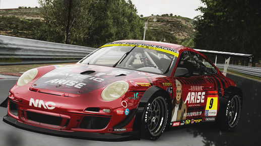 Super GT 2013 NAC Koukaku Kidoutai Arise Porsche Cup HD 