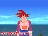 Goku Con Traje de Sayayin Kaioken Skin