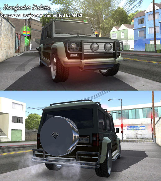 GTA V Benefactor Dubsta