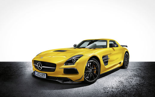 Mercedes Benz SLS AMG Black Series Real Handling Line