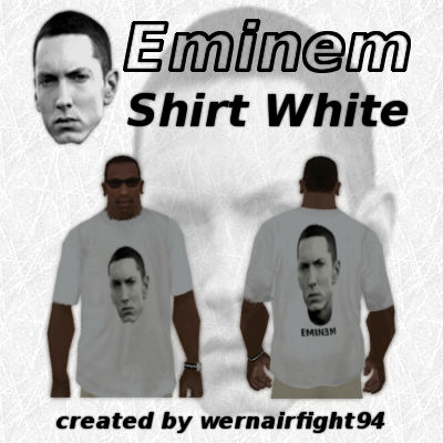 Eminem Shirt White