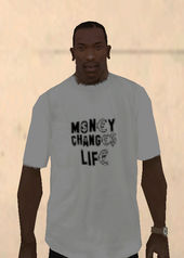 Money Changes Life Shirt White
