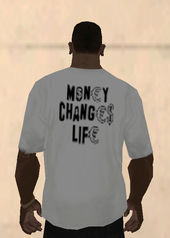 Money Changes Life Shirt White