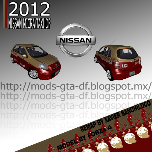 2012 Nissan Micra Taxi Mexico DF