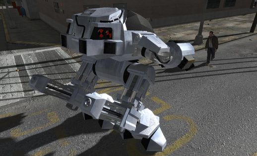 ED-209 robot mod