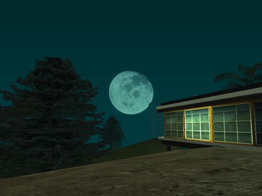 New Realistic Moon