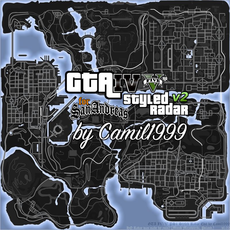 GTA V San Andreas map Interface image - ModDB